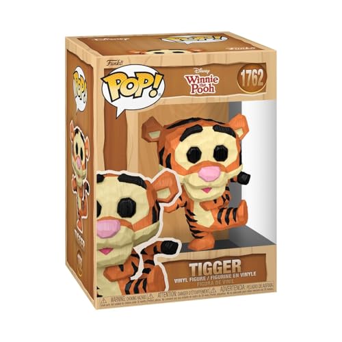 Funko POP! Disney: Winnie the Pooh - Tigger - Whittled - Figura in vinile da collezione - Idea regalo - Prodotto ufficiale - Giocattoli per bambini e adulti - Modello di figura per collezionisti