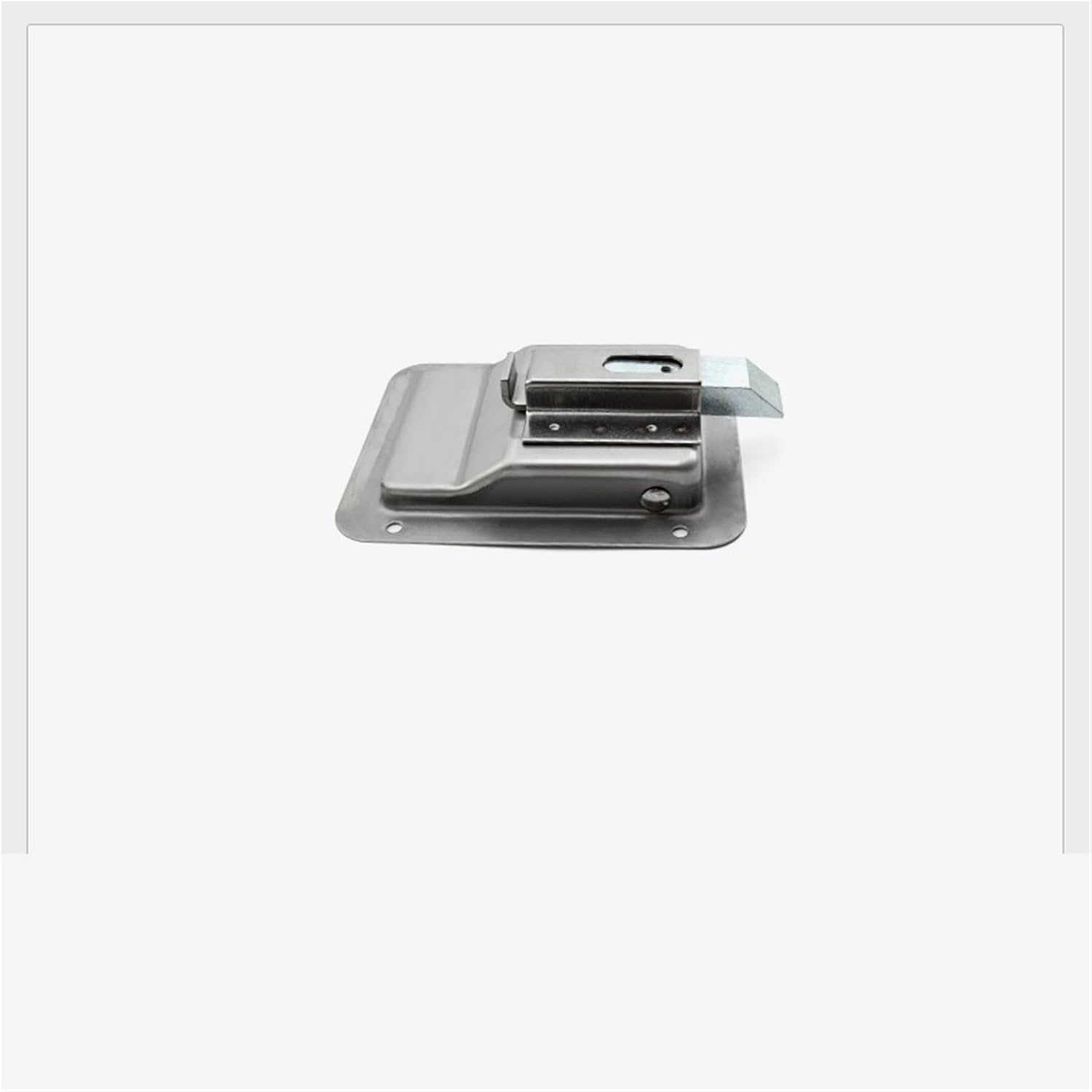 D858-W Box Lock Without Lock Cylinder 304 Stainless Steel Engineering Truck Lock Car Panel Lock Trailer Flat RV RV Truck Toolbox 1Pcs