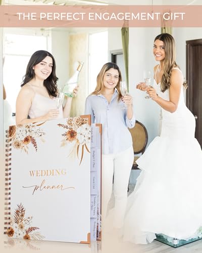 Beautiful Boho Wedding Planner Book and Organizer - Unique Engagement Gift - Image 4