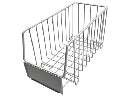Freezer Wire Baskets, White Epoxy, (Pack of 6)