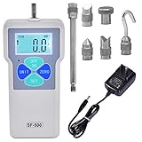 Digital Force Gauge SF-500 Push Pull Tester Dynamometer Portable Tension Pressure Thrust Meter Data...