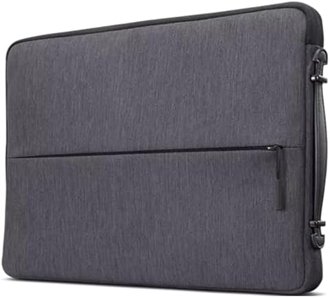 Lenovo Laptop Urban Water-Resistant Polyester Sleeve Case with Extendable PU Handle for 35.56 cm/14-inches Laptop