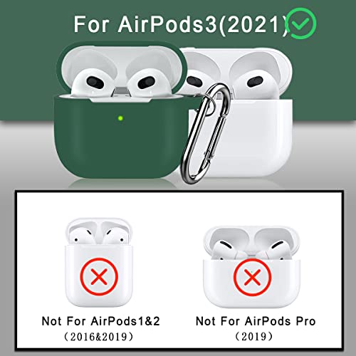 Kit de acessórios 14 em 1 para AirPods 3 para AirPods 3 gerações, capa de silicone 2021, capa protet