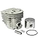 Max Motosports Cylinder Piston Rebuild Kit Assembly Fits Husqvarna 55 51 Chainsaws 46mm # 503 16 91-71