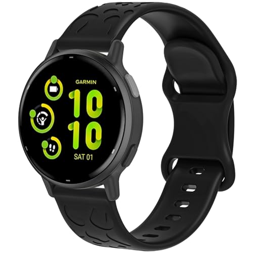 Th-some Bracelet pour Samsung Galaxy Watch 6/5/4 40mm 44mm, 20mm Silicone Sport Bracelet de Montre pour Samsung Galaxy Watch 6 Classic 43mm 47mm/Watch 4 Classic 42mm 46mm/Watch 5 Pro 45mm/Watch 3 41mm