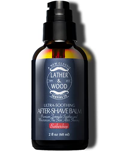 Lather & Wood Aftershave Balm - Barbershop #TOP10