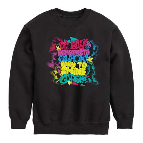 Disney - Stacked Editorial - Toddler & Youth Crewneck Fleece Sweatshirt