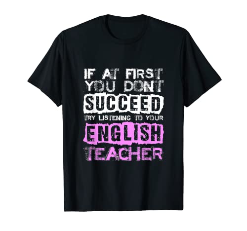 Funny English Teacher Camiseta Camiseta