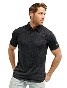 100% Merino Poloshirt Herren - Outdoor Atmungsaktiv Merino Shirt Herren Kurzarm Polo und Langarm Polo (XX-Large, Charcoal Grey Polo)