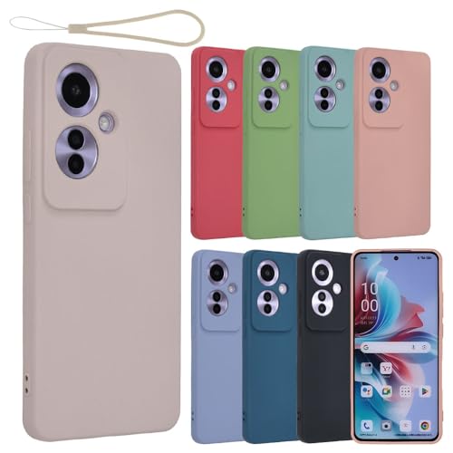 OPPO Reno11 A 本体 シリコンケース付き OPPO Reno11 A ケース シリコン 耐衝撃 oppo reno 11a 可愛い