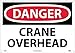 National Marker Danger - Crane Overhead