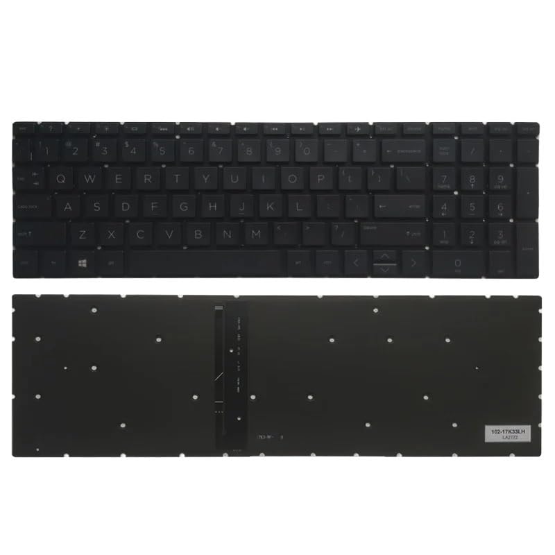 Clavier de rechange HP Pavilion 17-BY 17-CA pour travailler confortablement chez soi