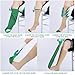 Vicenpal 2 Pcs Easy Slide Compression Stocking Aid Device for Putting on Socks Helpers Tool Compression Stocking Donning Gloves for Seniors Women