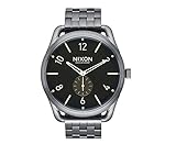 Wasserdichtigkeit: 10 bar Nixon Herren Analog Quarz Uhr mit Edelstahl Armband A951-1418-00