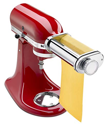 Kit Batedeira Stand Mixer + Set Pasta Fettuccine Kitchenaid Empire Red 110v