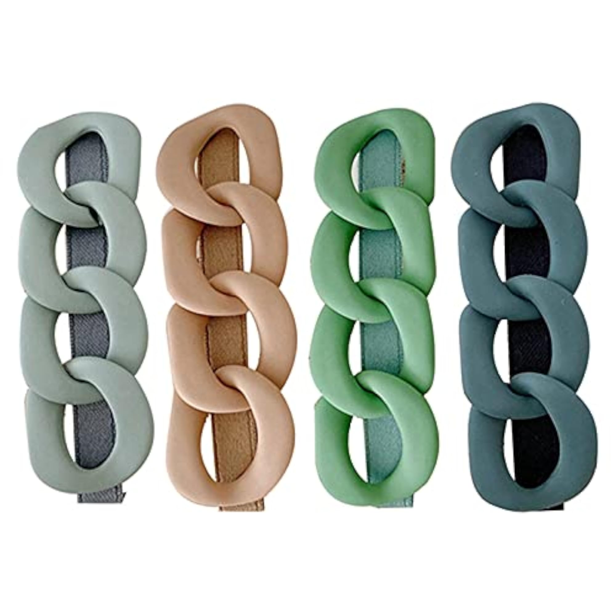 4pc No Damage French Hair Clip Set for Kids