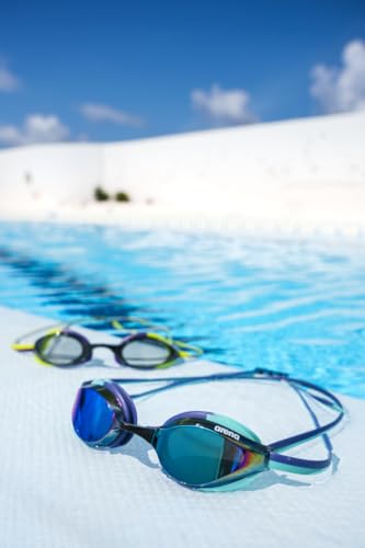 ARENA Unisex Adults Python Racing Swim Goggles for Men and Women Competitive Swimmers Anti-Fog Mirror Lens Max Comfort Dual Strap Small Fit, Violet/Plum/Arctic Lime 41Nejo4LfWL. SL500 - ARENA Unisex Adults Python Racing Swim Goggles for Men and Women Competitive Swimmers Anti-Fog Mirror Lens Max Comfort Dual Strap Small Fit, Violet/Plum/Arctic Lime