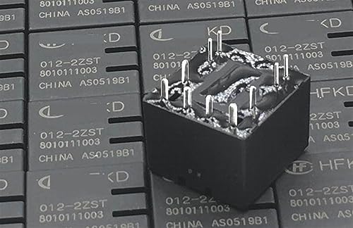Relé HFKD 012-2ZST con 10 pines y capacidad de 12V 25A para sustitución JQC-16F