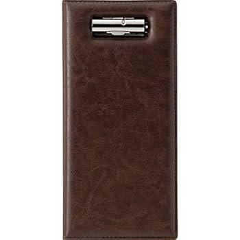 Amazon.co.jp: レザータッチ伝票ホルダー 二つ折り 【BH-102