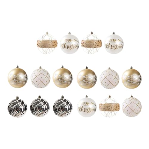 Boules de Noël incassables texturées et mates pour une décoration d'arbre durable 8cm