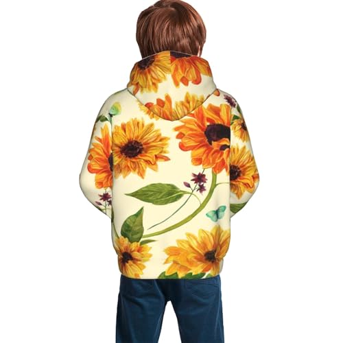 Sushi Kid Hoodies Boys Sweatshirts Girls Pullover with Pocket4