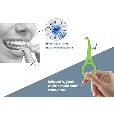 Clear aligner removal tool-invisible removable braces, invisible aligner remover-aligner remover-fixer remover (40pcs)