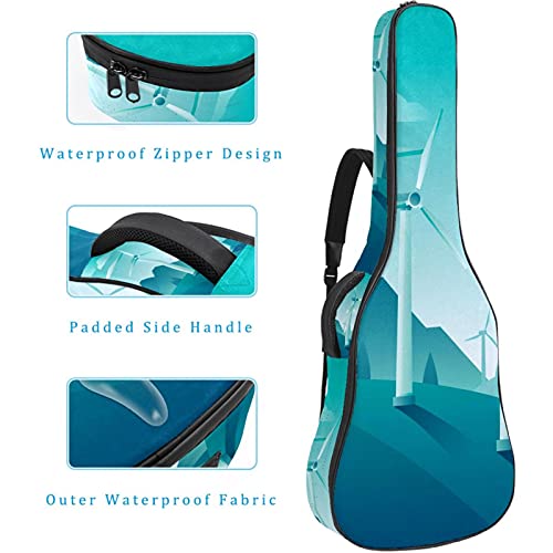Housse guitare classique 106 cm protection intégrale voyage - 4