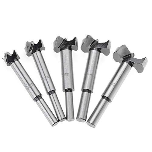 5pcs/Set Hand Tools Forstner Auger Drill Bit Woodworking Hol...