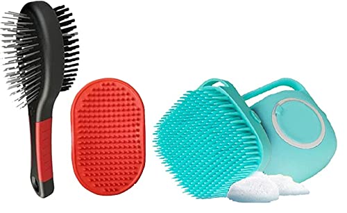 PSK PET MART Dog Grooming Kit 3 in 1 Dog Shampoo Brush Pet Both Side Comb Cat Dogs Hair Comb Pet Dog Accessories for Puppy Steel Comb for Dogs Puppy Accessories for Small Dogs (B09QHYXSNW) Amazon Price History, Amazon Price Tracker