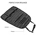 AIRSOFTPEAK Car Backseat Organizer Tactical Molle Panel Seat Back Protector Cover Nylon Vehicle Car Back Seat Cover Pocket Storage