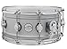 DW Design Series Aluminum Snare Drum - 6.5x14, Matte Aluminum