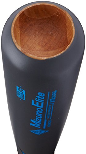 Mizuno Maple/Carbon Composite Baseball Bat - Mzmc243, Grey-Blue, 32 Inch/29 Oz #TOP6