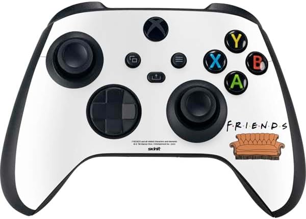 Skinit Decal Gaming Skin Compatible with Xbox Series X Bundle - Officially Licensed Warner Bros Friends Couch Design
