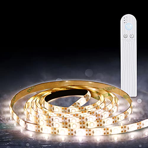Tira de LEDs con sensor de movimiento 3 metros blanco cálido miniatura 1