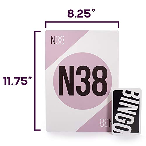 Giant Bingo Calling Cards 11.75 X 8.25 Inches - Play Bingo Without Balls Or Cage! #TOP4