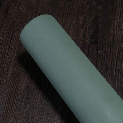 Rollo de escritura de pintura Batik Xuan Paper Thickening Rice Sumi Paper para práctica caligrafía china japonesa y dibujo con pincel (verde militar)
