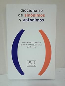 Paperback Diccionario de sinónimos y antónimos Book