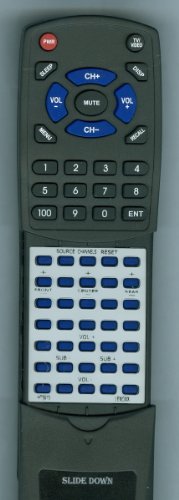 Replacement Remote Control for LENOXX HT3913, RC3913FV