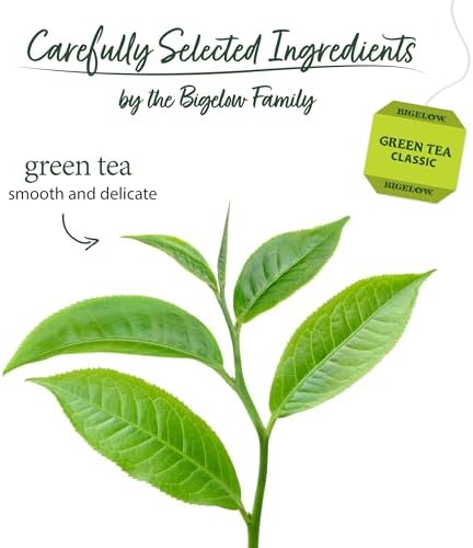Bigelow Tea Classic Green Tea, Caffeinated Tea, 20 Count Box (Pack of 6), 120 Total Tea Bags - 3
