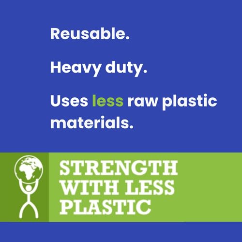 Kordis Reusable Garden Waste Bags- Pack Of 3 Sacks. Heavy Duty Stand Up Garden Bags With Drawstring Handles. Large Waterproof Foldable Bag For Garden Waste & Rubbish- 85L Capacity, Green. 6 Kordis Reusable Garden Waste Bags- Pack Of 3 Sacks. Heavy Duty Stand Up Garden Bags With Drawstring Handles. Large Waterproof Foldable Bag For Garden Waste & Rubbish- 85L Capacity, Green. - Image 6