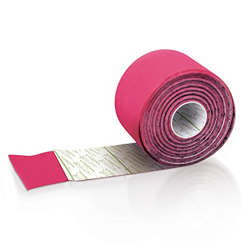 Gatapex Medical Physiotape - Vendaje neuromuscular para kinesiología (5,5 m x 5 cm), color rosa