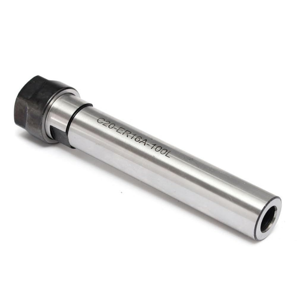 1 STÜCKE A/M-Adapter C20 ER11 C20 ER16 ER25 100L 150L 200L Spannzange CNC Zylinderschaft 20 mm Verlängerungsstange for CNC-Fräser(C20-ER25-150L)