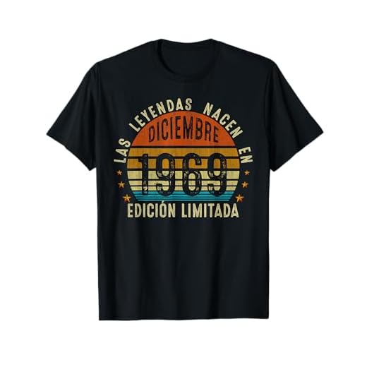 55 años Cumpleaños Hombre Regalo Diciembre 1969 Camiseta