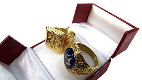 Anchorman Ring Ron Burgundy RB Channel 42