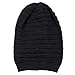 RW Rasta Stretch Long Beanie Hats (Black)