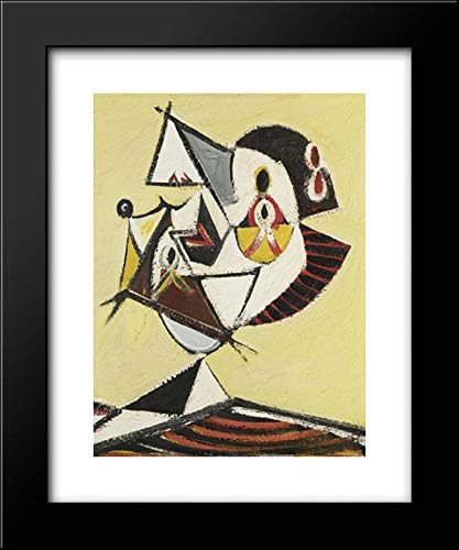 Portrait (Head) 20x24 Framed Art Print by Arshile Gorky