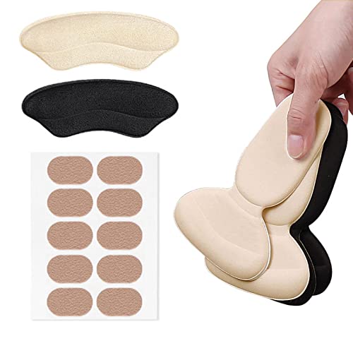 shamjina Kit de protetores de calcanhar de, antiderrapante autoadesivo respirável proteção anti ques