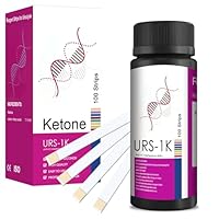 100 Stück Ketose Teststreifen, Ketosticks für Keto Ernährung und Diät, Heimgebrauch, Bequem und Schnell