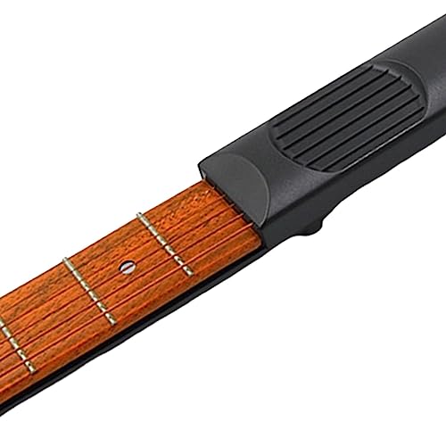 Aosekaa Guitarra de bolso, escala portátil de guitarra de bolso de 6 para treinamento prático para i