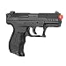 BBTac Airsoft Pistol 1911 M291 - Metal Slide Airsoft Gun Spring Powered 320 FPS, Metal Alloy Construction (Black)